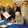 CEO Ron Harper signs statement of support for employee-soldiers